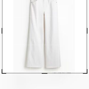 Stylish White Wide-Leg Pants